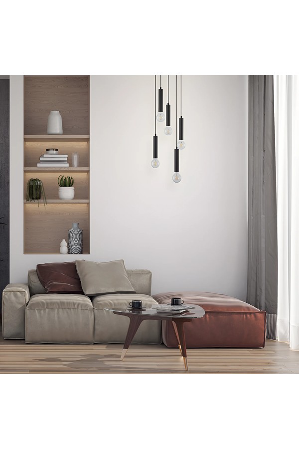 Braytron G005R 5H 5xE27 BLC PENDANT LIGHT