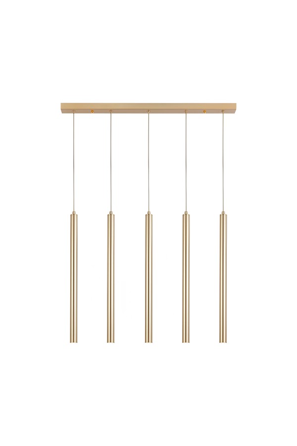 Braytron G007S 1H 5xG9 GLD PENDANT LIGHT