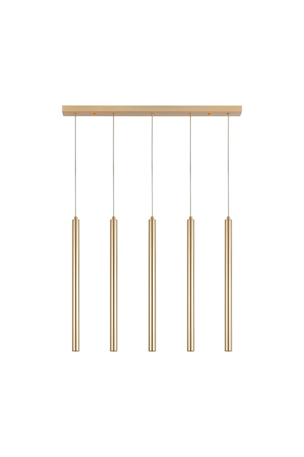 Braytron G007S 1H 5xG9 GLD PENDANT LIGHT