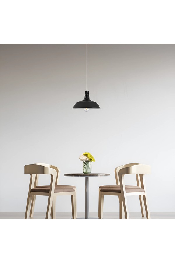 Braytron P003R 1H 1xE27 BLC PENDANT LIGHT