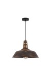 Braytron P003R 1H 1xE27 BRZ PENDANT LIGHT