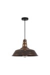 Braytron P003R 1H 1xE27 BRZ PENDANT LIGHT