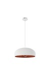Braytron P007R 1H 1xE27 WHT PENDANT LIGHT