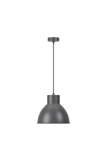 Braytron P008R 1H 1xE27 GRY PENDANT LIGHT
