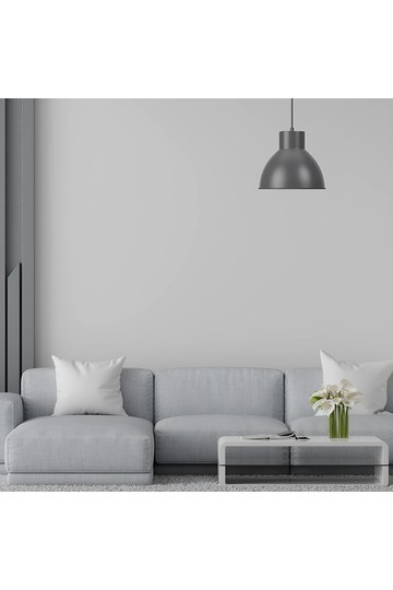 Braytron P008R 1H 1xE27 GRY PENDANT LIGHT