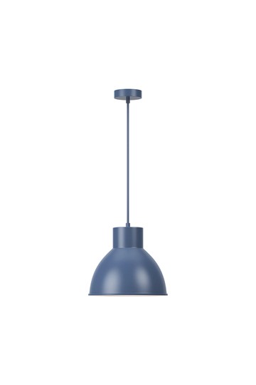 Braytron P008R 1H 1xE27 BLU PENDANT LIGHT