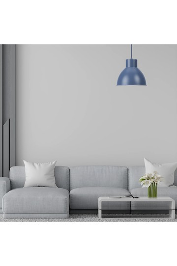 Braytron P008R 1H 1xE27 BLU PENDANT LIGHT
