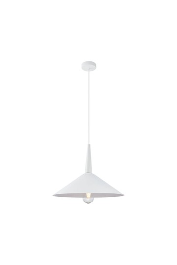 Braytron P009R 1H 1xE27 WHT PENDANT LIGHT
