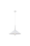 Braytron P009R 1H 1xE27 WHT PENDANT LIGHT