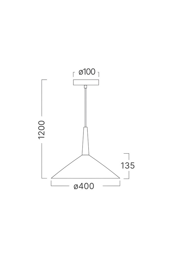 Braytron P009R 1H 1xE27 GRY PENDANT LIGHT