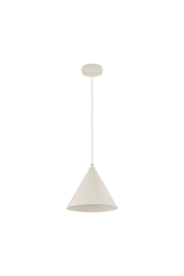 Braytron P010R 1H 1xE27 WHT PENDANT LIGHT
