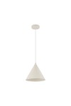 Braytron P010R 1H 1xE27 WHT PENDANT LIGHT