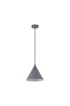 Braytron P010R 1H 1xE27 GRY PENDANT LIGHT