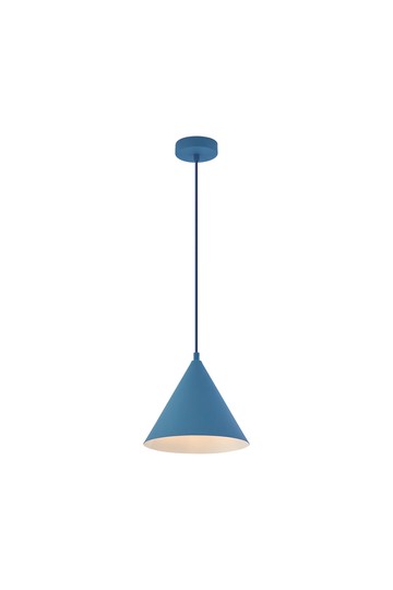 Braytron P010R 1H 1xE27 BLU PENDANT LIGHT