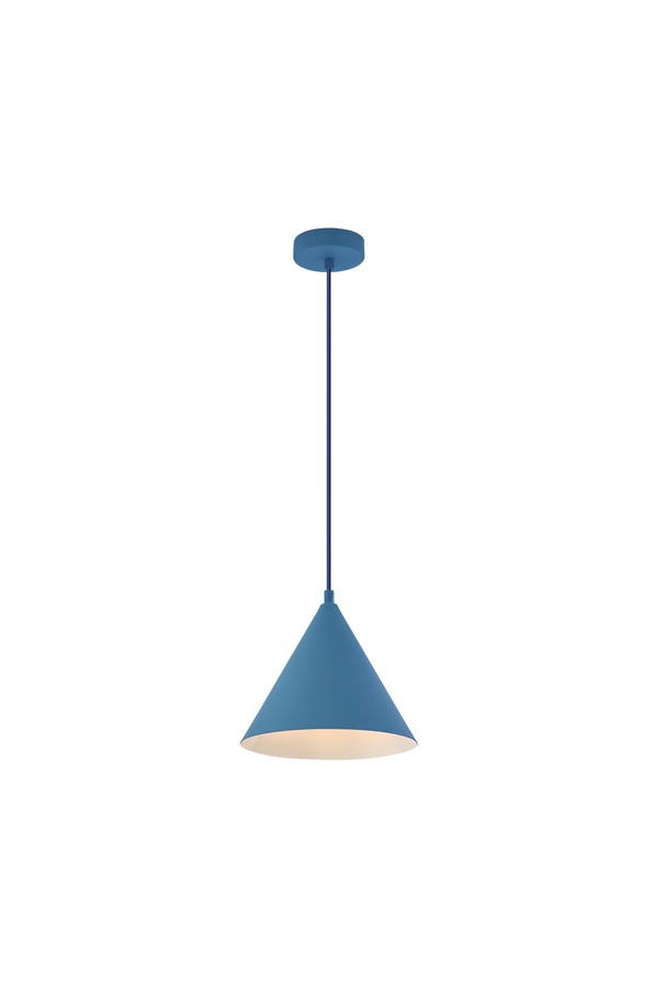 Braytron P010R 1H 1xE27 BLU PENDANT LIGHT