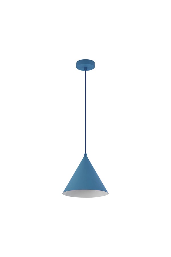 Braytron P010R 1H 1xE27 BLU PENDANT LIGHT