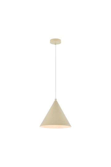 Braytron P010R 1H 1xE27 BEJ PENDANT LIGHT