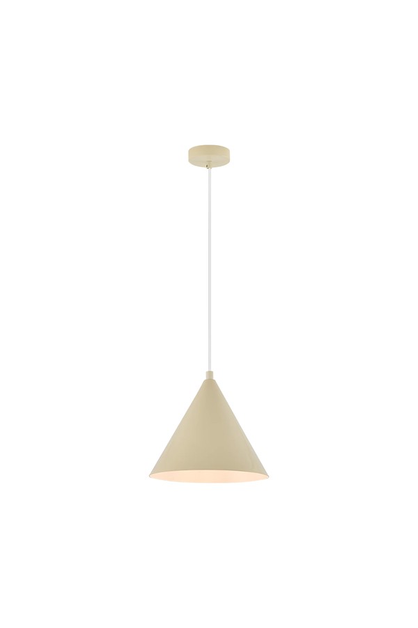 Braytron P010R 1H 1xE27 BEJ PENDANT LIGHT