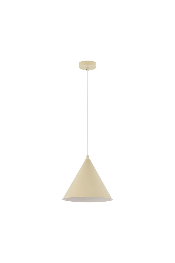 Braytron P010R 1H 1xE27 BEJ PENDANT LIGHT