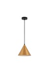Braytron P010R 1H 1xE27 GLD PENDANT LIGHT