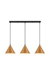 Braytron P010S 3H 3xE27 GLD PENDANT LIGHT