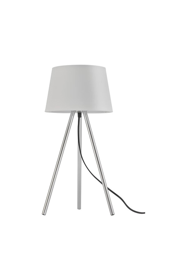 Braytron F002T 1H 1xE27 WHT TABLE LAMP