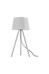 Braytron F002T 1H 1xE27 WHT TABLE LAMP