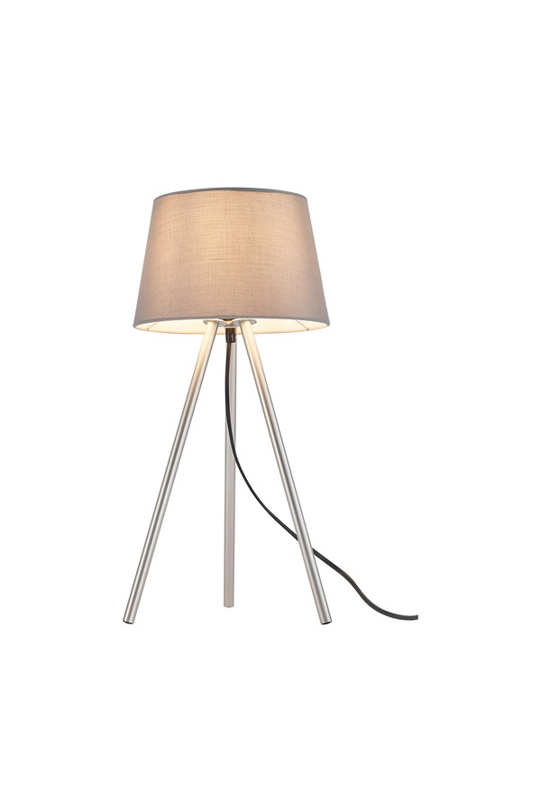 Braytron F002T 1H 1xE27 GRY TABLE LAMP