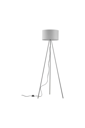 Braytron F003T 1H 1xE27 WHT FLOOR LAMP