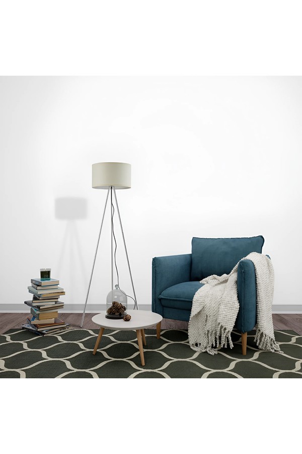 Braytron F003T 1H 1xE27 BEJ FLOOR LAMP