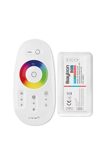 Braytron 216W 18A 12/24VDC RGB CONTROLLER