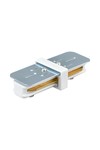 Braytron MIDDLE 2WRS WHT TRACK RAIL CONNECTOR