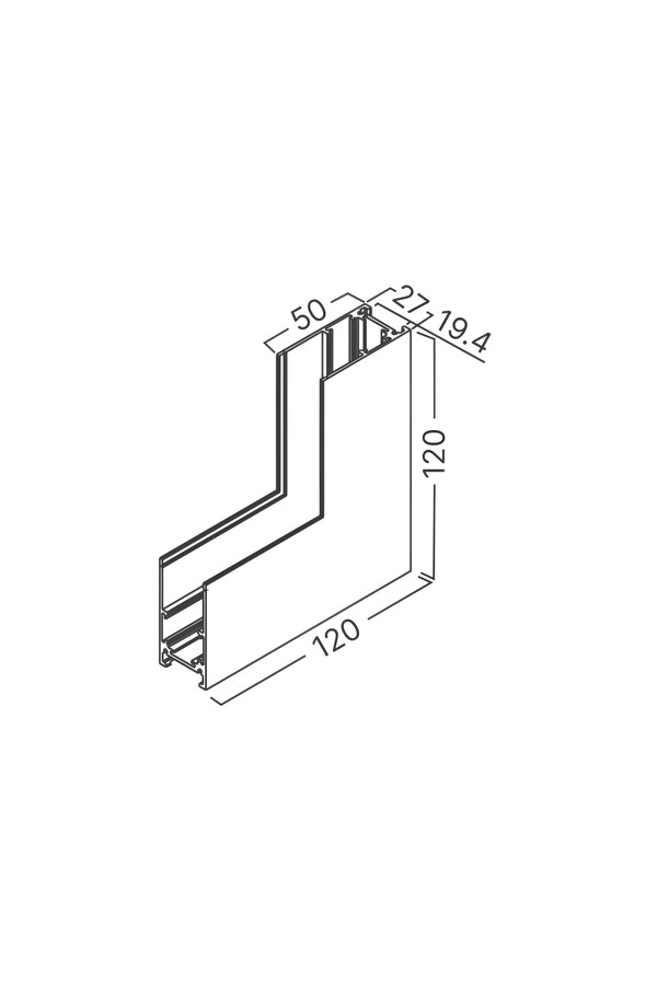 Braytron M20A SR01 2 BLC MAG.RAIL CORNER