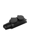 Braytron IPLINE 2 WAY WO/CABLE TPE IP44  SOCKET