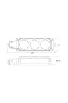 Braytron IPLINE 3 WAY WO/CABLE TPE IP44  SOCKET