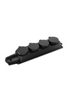 Braytron IPLINE 4 WAY WO/CABLE TPE IP44  SOCKET