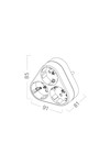 Braytron XLINE TR3 3WAY EU SOCKET