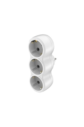 Braytron XLINE LN3 3WAY EU SOCKET WITH CHILDREN PROTECT