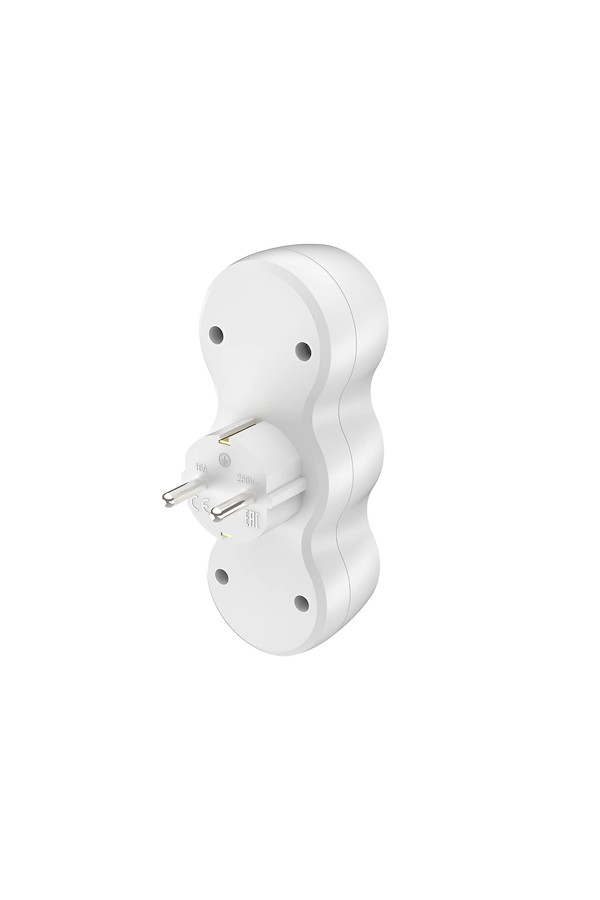 Braytron XLINE LN3 3WAY EU SOCKET WITH CHILDREN PROTECT