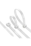 Braytron 4,8x200mm 100pcs/bag PA66 WHT CABLE TIES