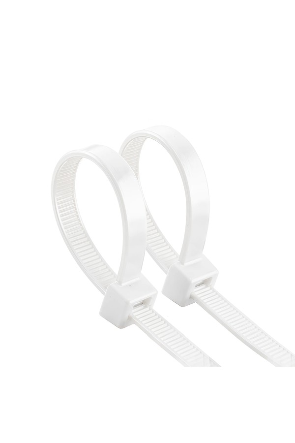 Braytron 4,8x250mm 100pcs/bag PA66 WHT CABLE TIES