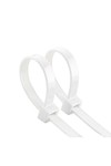 Braytron 7,6x370mm 100pcs/bag PA66 WHT CABLE TIES