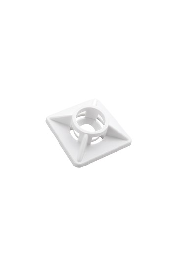 Braytron 19x19mm 100pcs/bag PA66 WHT CABLE TIES MOUNT P