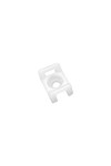 Braytron 16x10,7 100pcs/bag PA66 WHT CABLE TIES SCREW M