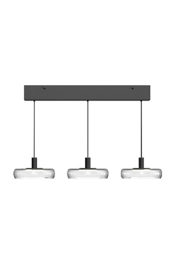 Pendant luminaire  MOD498PL-L25BK