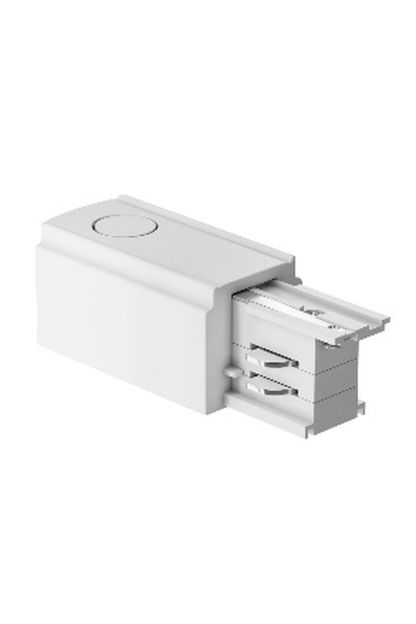 TRA005B-31W-L Power Input Left Trinity White