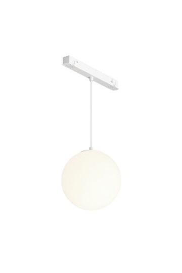 Pendant track luminaire TR039-2-5W4K-W-1