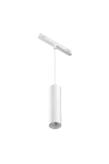 Pendant track luminaire TR041-4-12W3K-M-DS-W