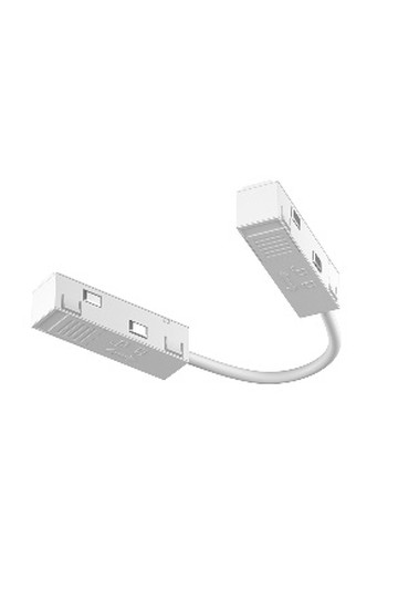 Power Connector Angled 15cm Exility White TRA034CPC-42W-15-1