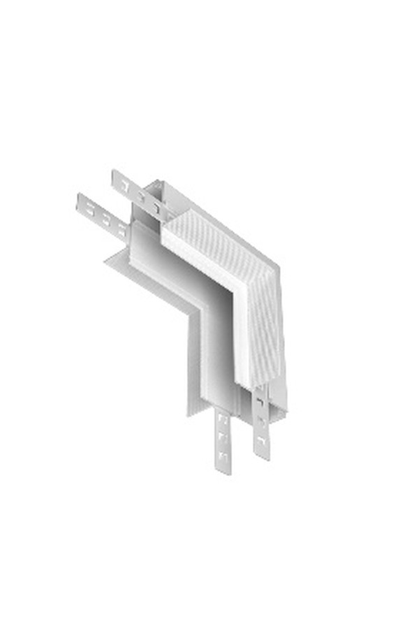 Angular internal Exility connector built under 12.5mm GCL, white TRA034ICL-42.12W